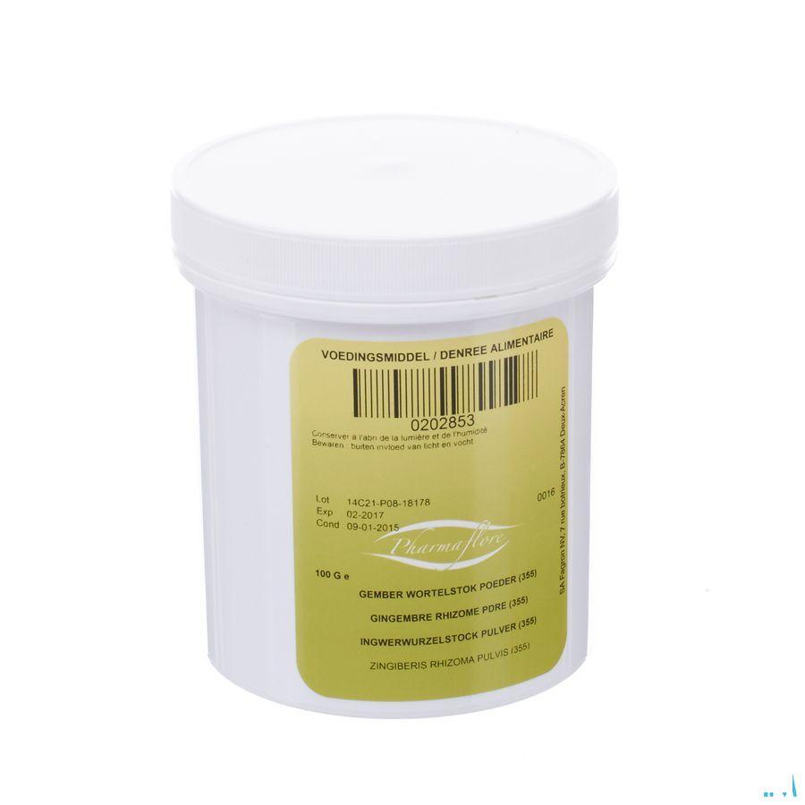Gember Wortelstok Poeder 100 gr  -  Fagron