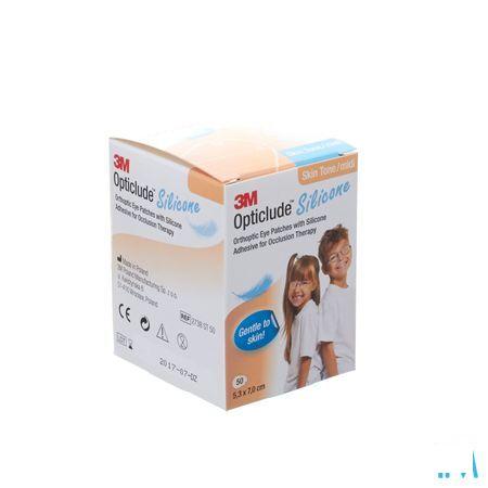 Opticlude 3m Silicone Eye Patch Skin Tone Midi 50  -  3M