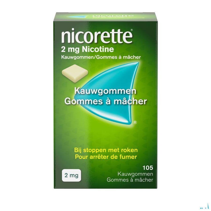 Nicorette Kauwgom 105x2 mg