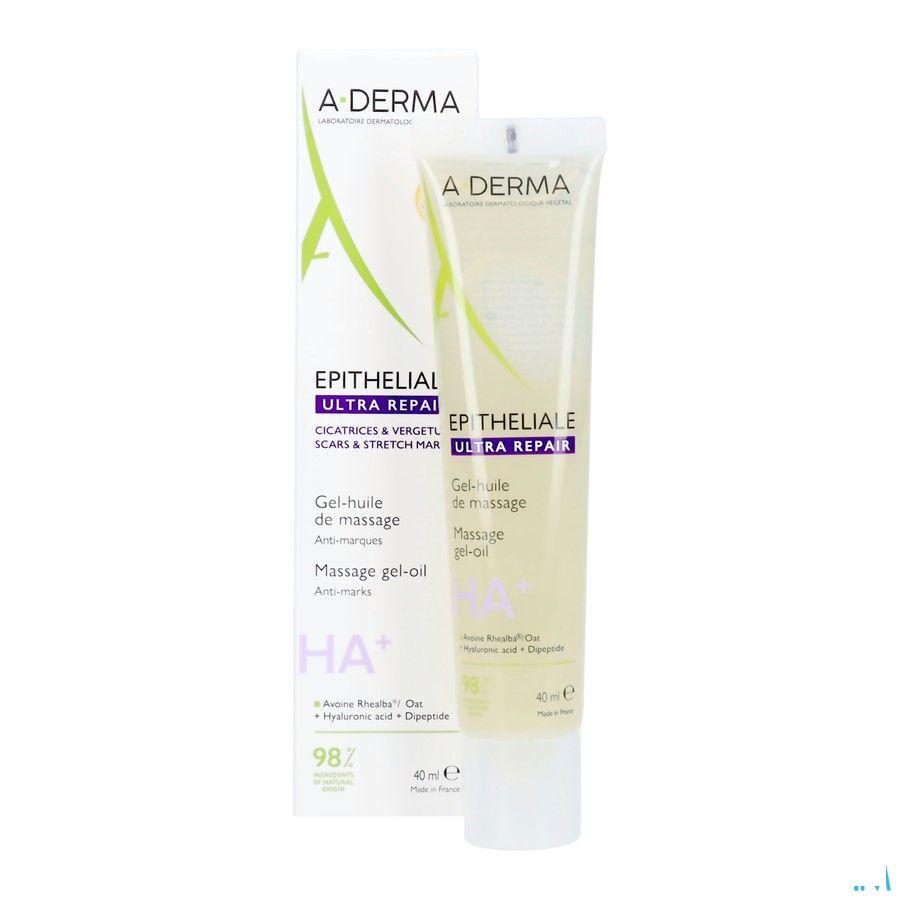 Aderma Epitheliale Ah Gel-Huile Massage 40 ml  -  Aderma