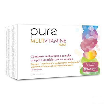 Pure Multivitamine Adult Tabl 60