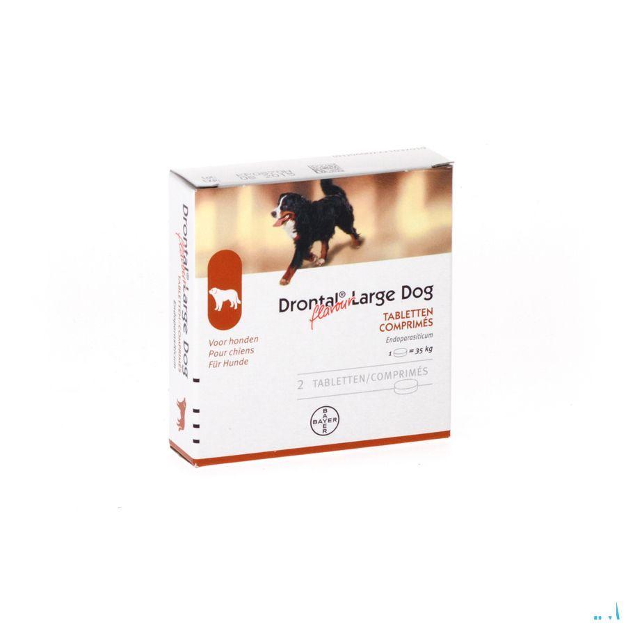 Drontal Large Dog Flavour Tabletten 2
