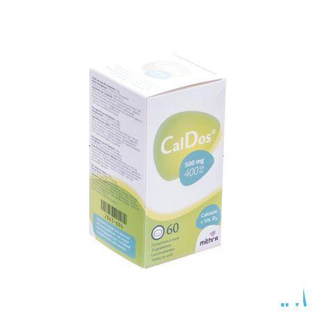 Caldos Mithra 500 mg/10 µg Comprimes A Sucer-croquer 60 