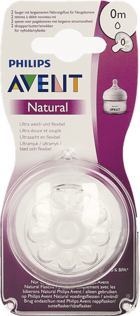 Philips Avent Natural 2.0 Tetine Firstflow Scf040/27  -  Bomedys