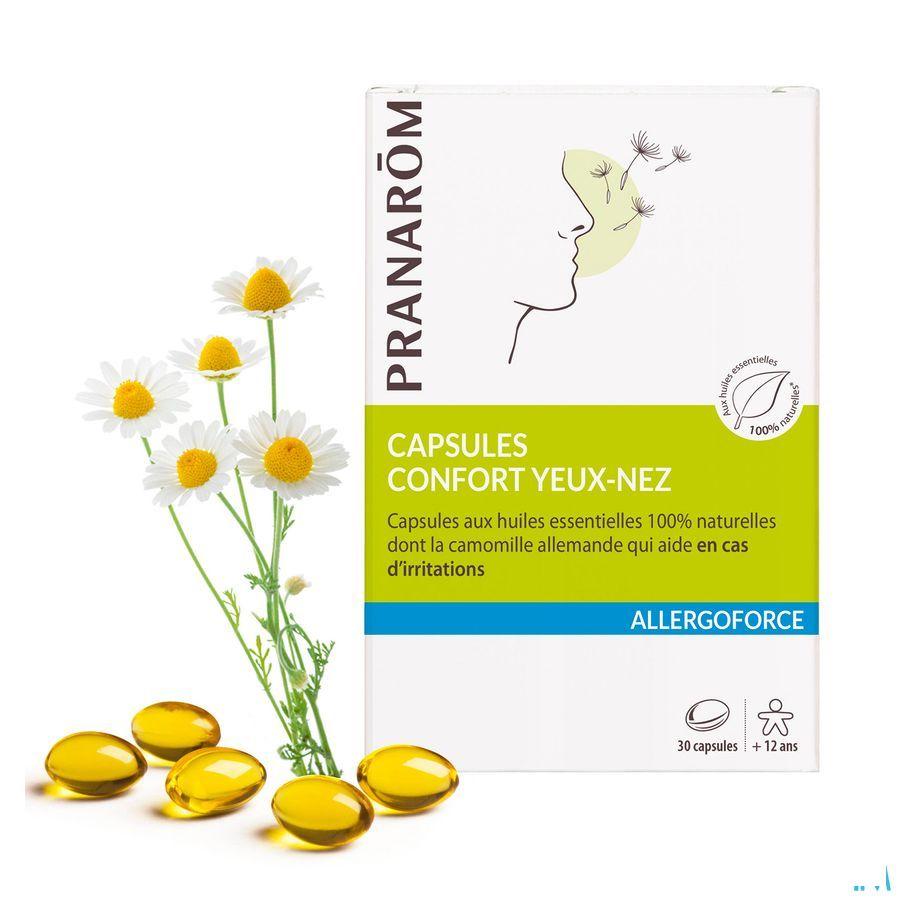 Allergoforce Comfort Ogen Neus Bio Caps 30  -  Pranarom