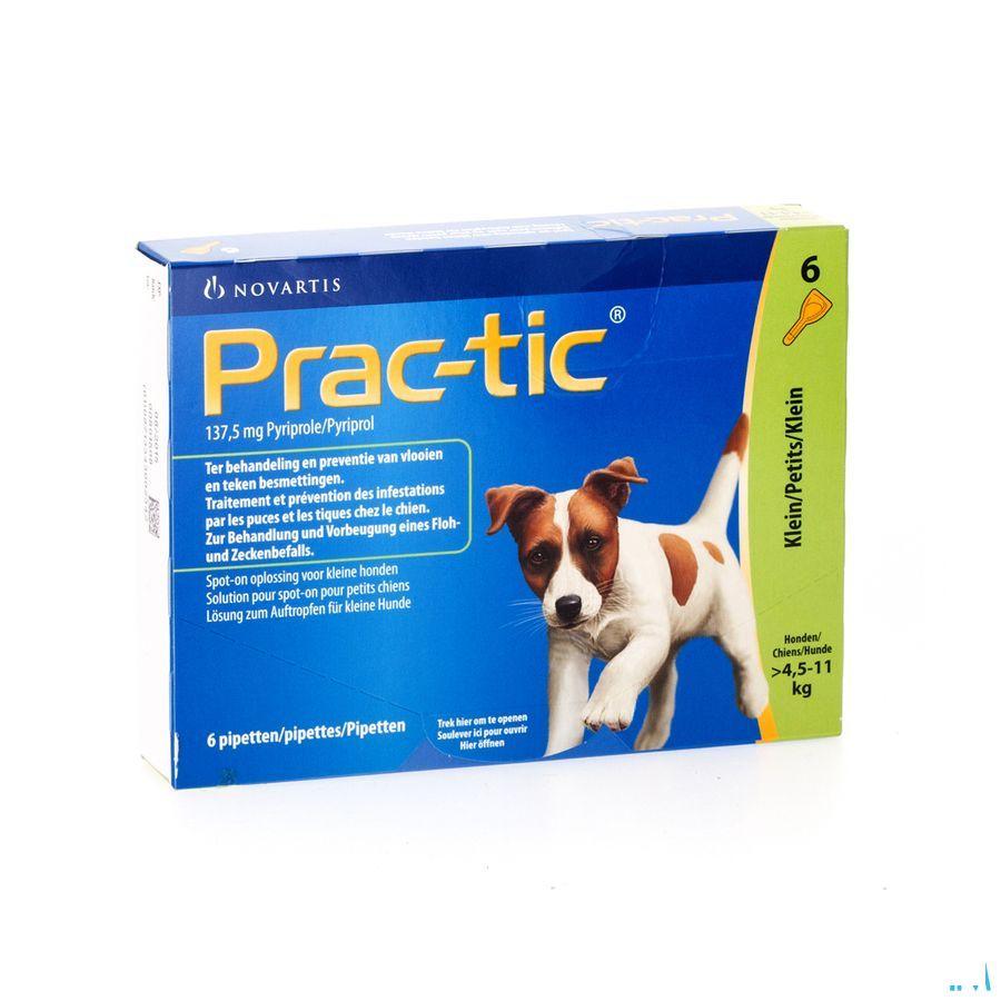 Prac-tic Spot-on Anti vlo-teek Kleine Hond .2x3
