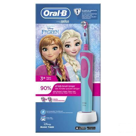 Oral-B  Brosse Dents Vit.Kids Frozen Box