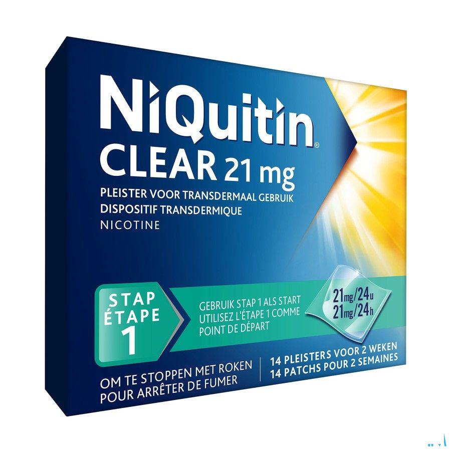 Niquitin Clear Patches 14 X 21 mg