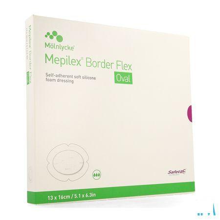 Mepilex Border Flex Oval Verb 13X16Cm 5 583300