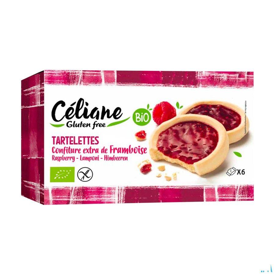 Celiane Frambozentaartje Bio 130 gr  -  Revogan