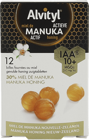 Alvityl Gevulde Zuigtabl Manuka Iaa 10+ 12  -  Urgo Healthcare