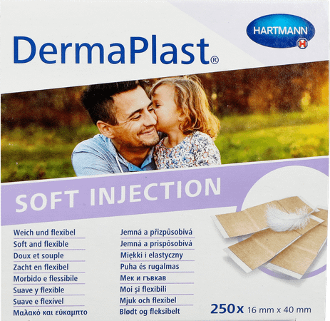Dermaplast Soft 16X40Mm 250  -  Hartmann