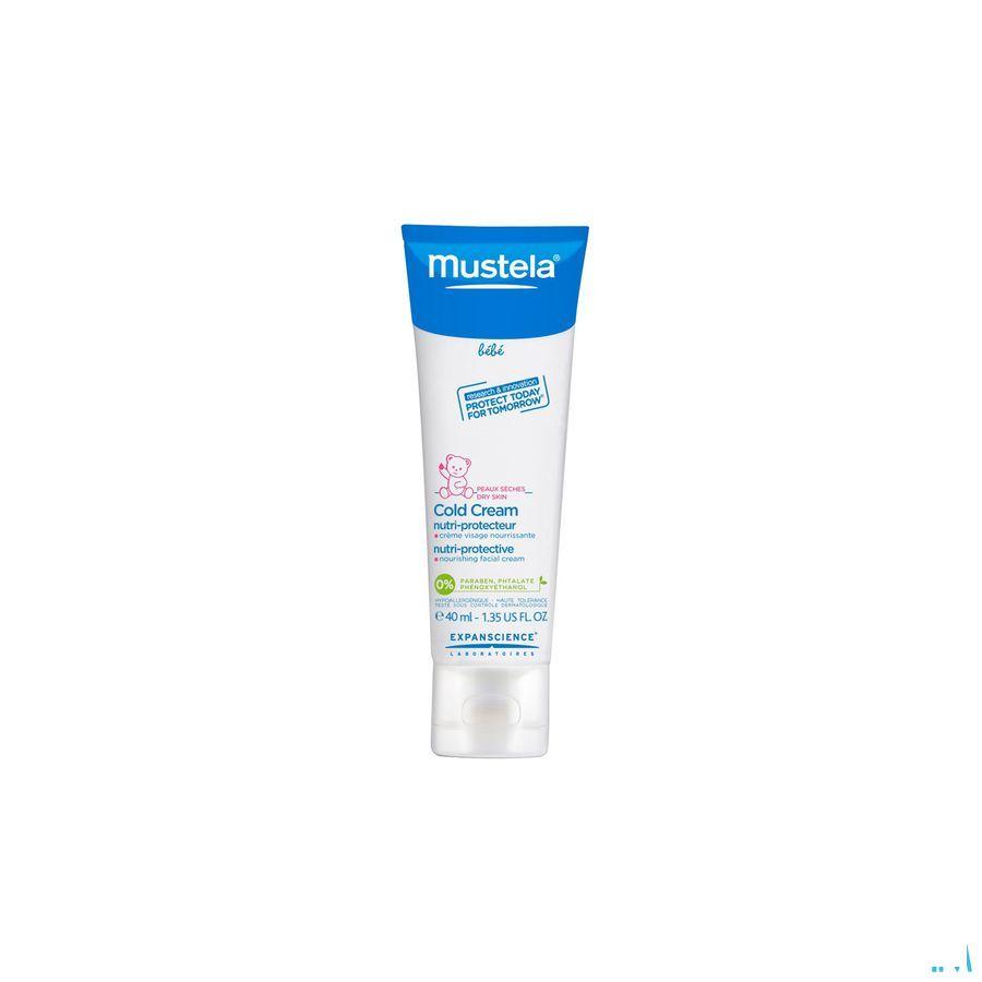 Mustela Bebe Cold Cream Visage Creme Tube 40 ml