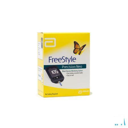 Freestyle Precision Neo Glucometer + 10 Teststrips  -  Abbott