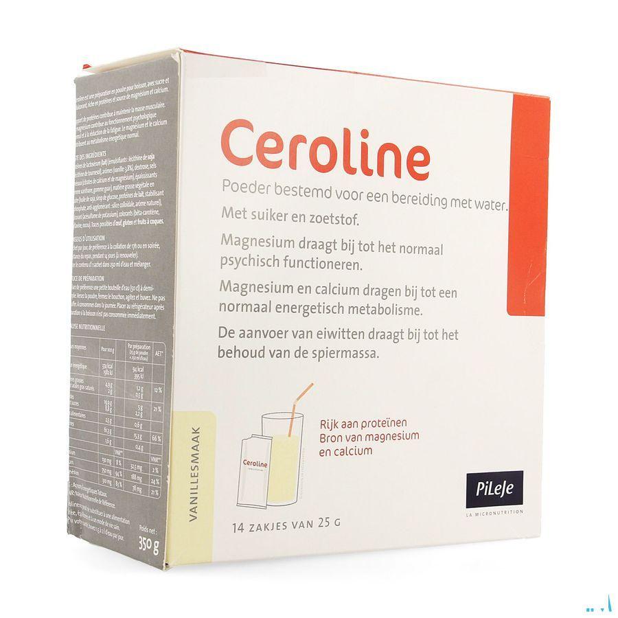 Ceroline Vanille Poeder Zakje 14x25 gr  -  Pileje