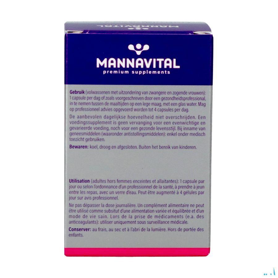 Mannavital Nattokinase Platinum + OPC V-Caps 90