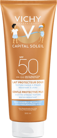 Vichy Cap Solution Ip50 + Lait Enf P Sens 300 ml  -  Vichy