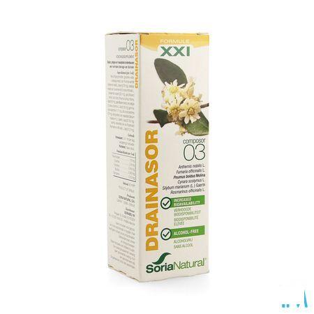 Soria Composor N03 Drainasor Xxi 50 ml  -  Soria Bel