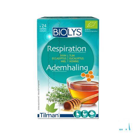 Biolys Tijm Eucalyptus Honing Zakje 24  -  Tilman