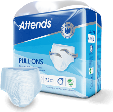 Attends Pull-Ons 4L 1X22  -  Attends