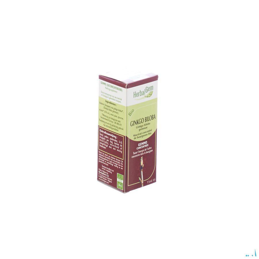 Herbalgem Ginkgo Biloba Maceraat 15 ml  -  Herbalgem