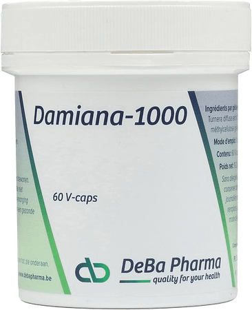 Damiana-1000 V-Capsule 60  -  Deba Pharma