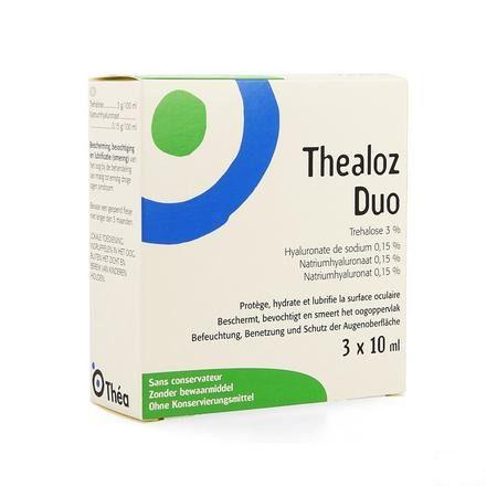Thealoz Duo Oogdruppels Tripack 3x10 ml 