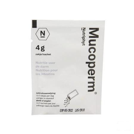 Mucoperm Poeder Zakje 60 X 4g  -  Nutriphyt
