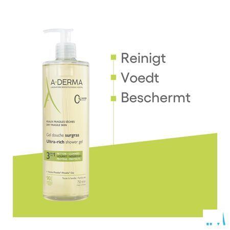 Aderma Gel Douche Surgras 750 ml