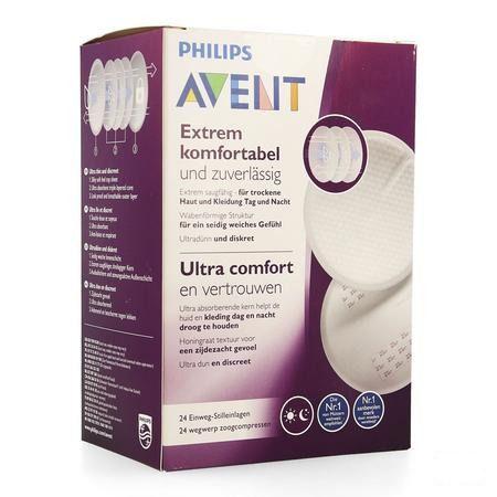 Philips Avent Borstkompres Dag/nacht 24 Scf254/24  -  Bomedys