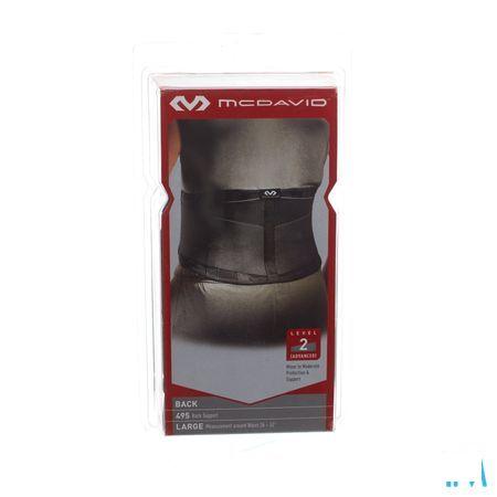 Mcdavid Lightweight Back Support Black L 495