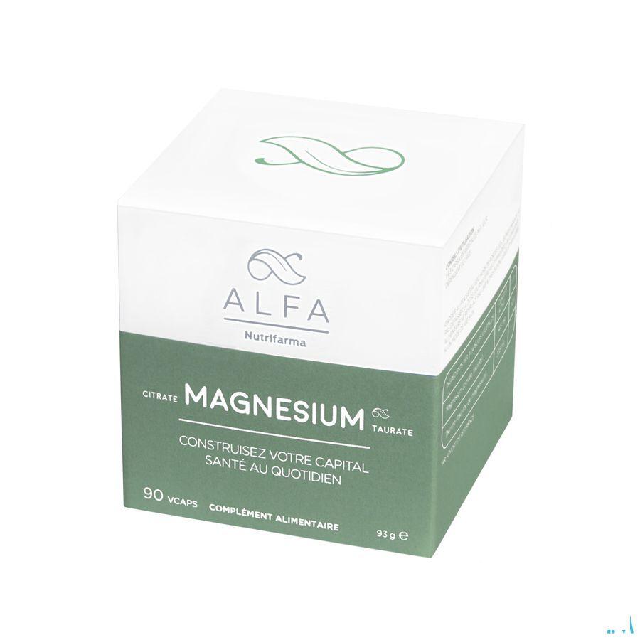 Alfa Magnesium + Vit B6 V-Capsule 90  -  Nutrifarma