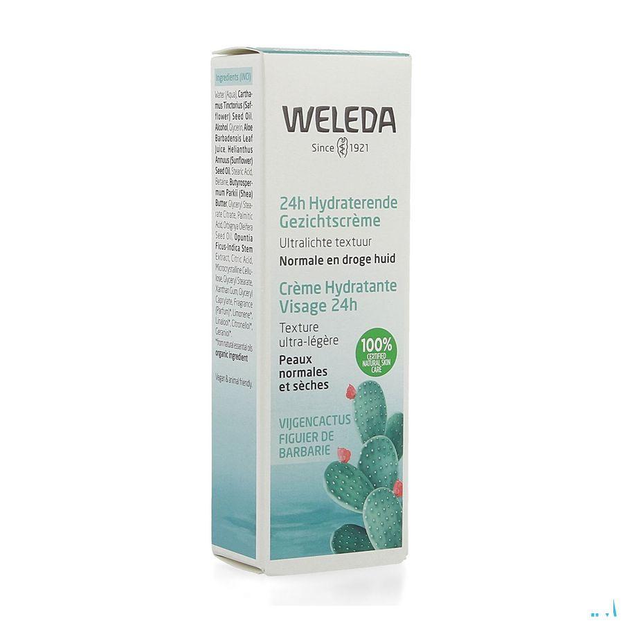 Weleda Creme Hydratante Visage 24H 30 ml  -  Weleda