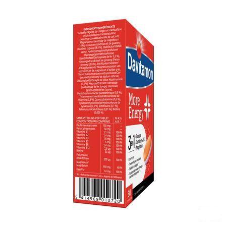 Davitamon More Energy 3-In-1 Comp30