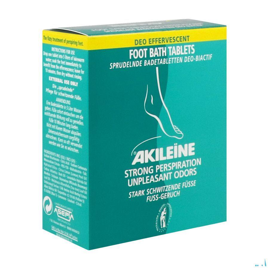 Akileine Groen Deo Bruistabletten 7 103170  -  Asepta