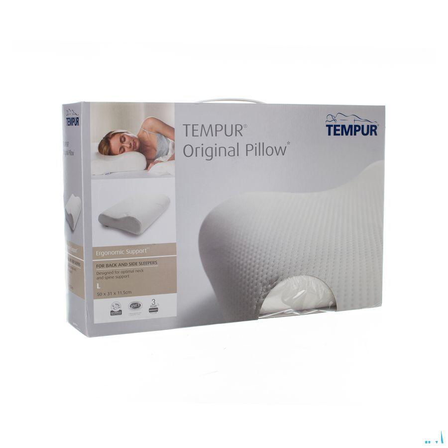Tempur Kussen + Hoes Velours L  -  Distrac