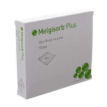 Melgisorb Plus Compresse Sterile 10X10Cm 10 252200  -  Molnlycke Healthcare