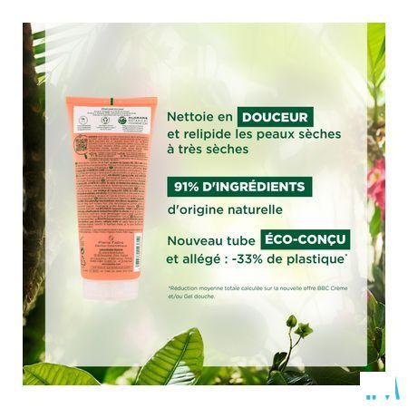 Klorane Corps DoucheCreme Lait Rose 200 ml