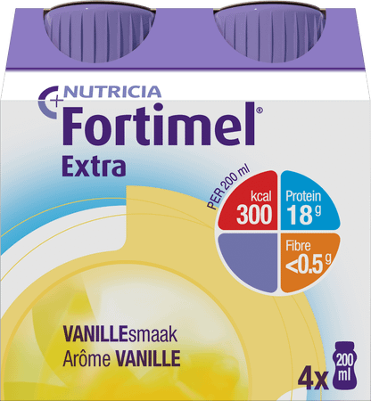 Fortimel Extra Vanille 4x200 ml 2401511  -  Nutricia