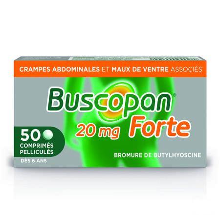 Buscopan Forte 20Mg Filmomh Tabl 50  -  Sanofi