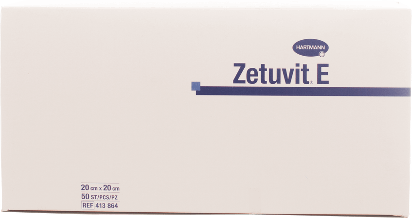Zetuvit E N/St 20X20Cm 50 4138643  -  Hartmann