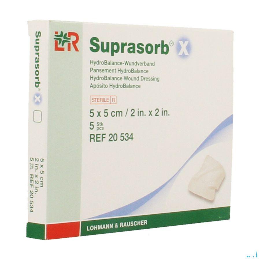 Suprasorb X Cp Cellulose Ster 5x 5cm 5 20534  -  Lohmann & Rauscher