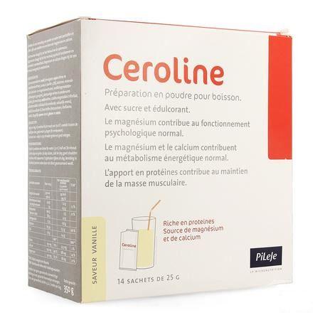 Ceroline Vanille Poudre Sachets 14x25 gr  -  Pileje