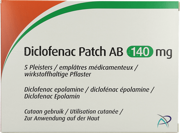 Diclofenac Patch Ab 140Mg Pleister 5  -  Aurobindo
