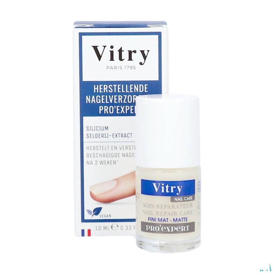 Vitry Verzorg.Gevoelige Nagels Pro Expert Mat 10 ml