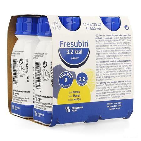 Fresubin 3,2 Kcal Drink 125 ml Mangue/mango  -  Fresenius