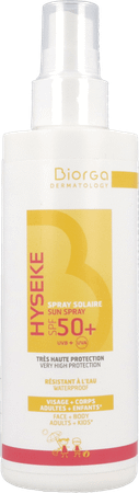 Hyseke Biorga Zonnespray Ip50 + 200 ml