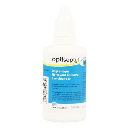 Optiseptyl Oogreiniger Steriel 60 ml  -  Ecuphar