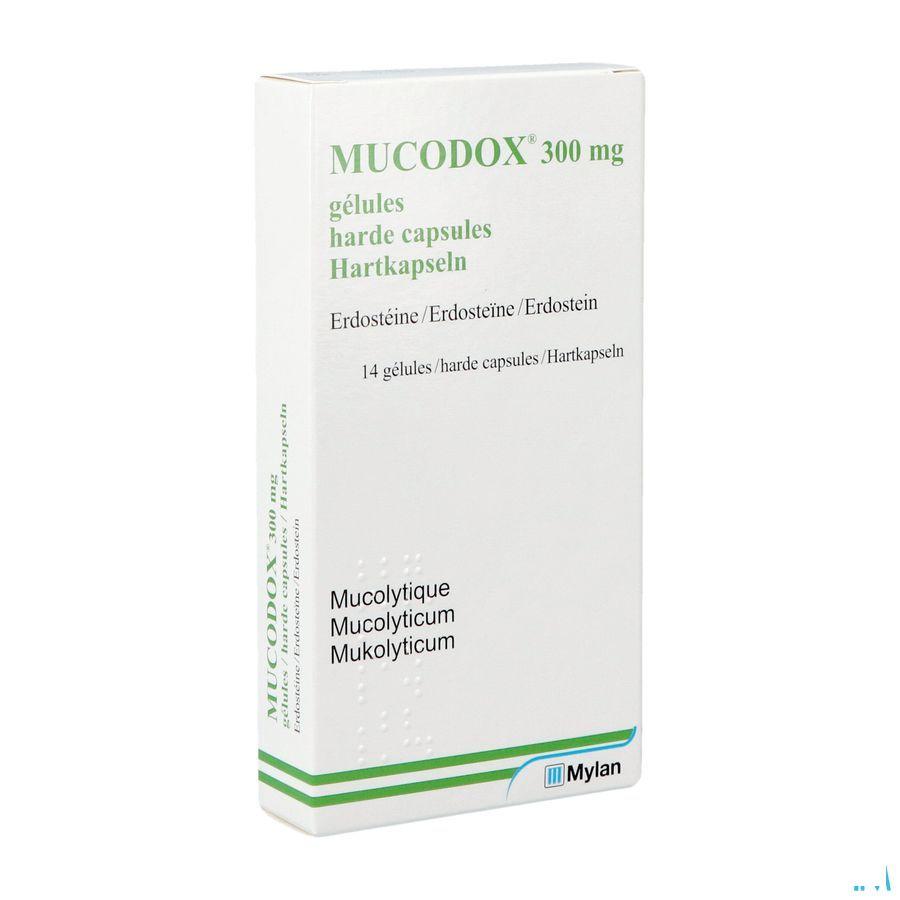Mucodox 300 mg Capsule 14