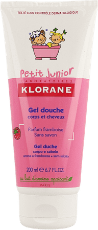 Klorane Petit Junior Gel Douche Framboise 200 ml